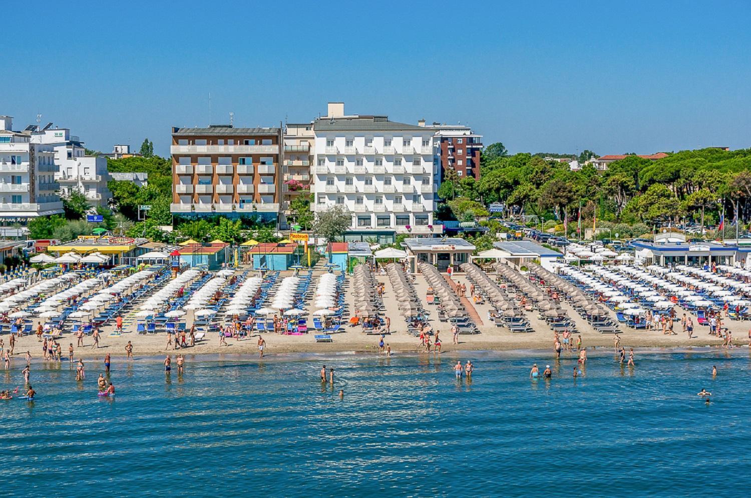 Hotel Centrale Milano Marittima Esterno foto